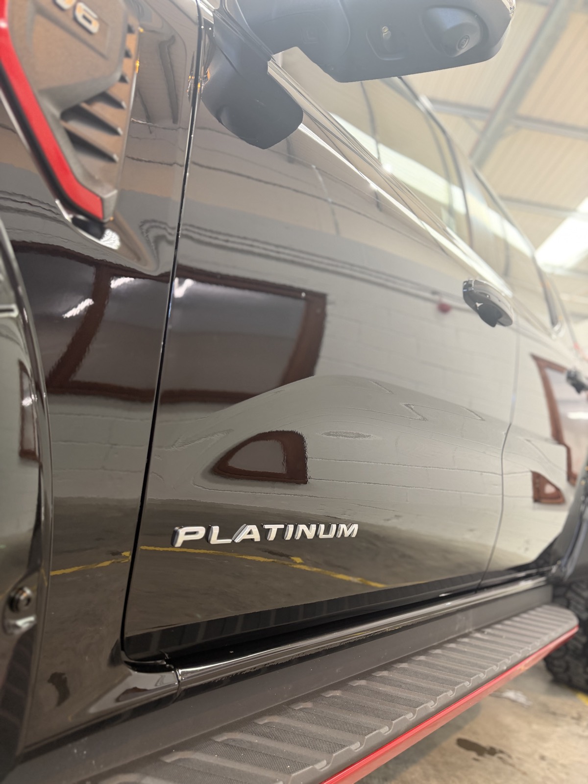 Corrected and ceramic coated paintwork, mirror deep