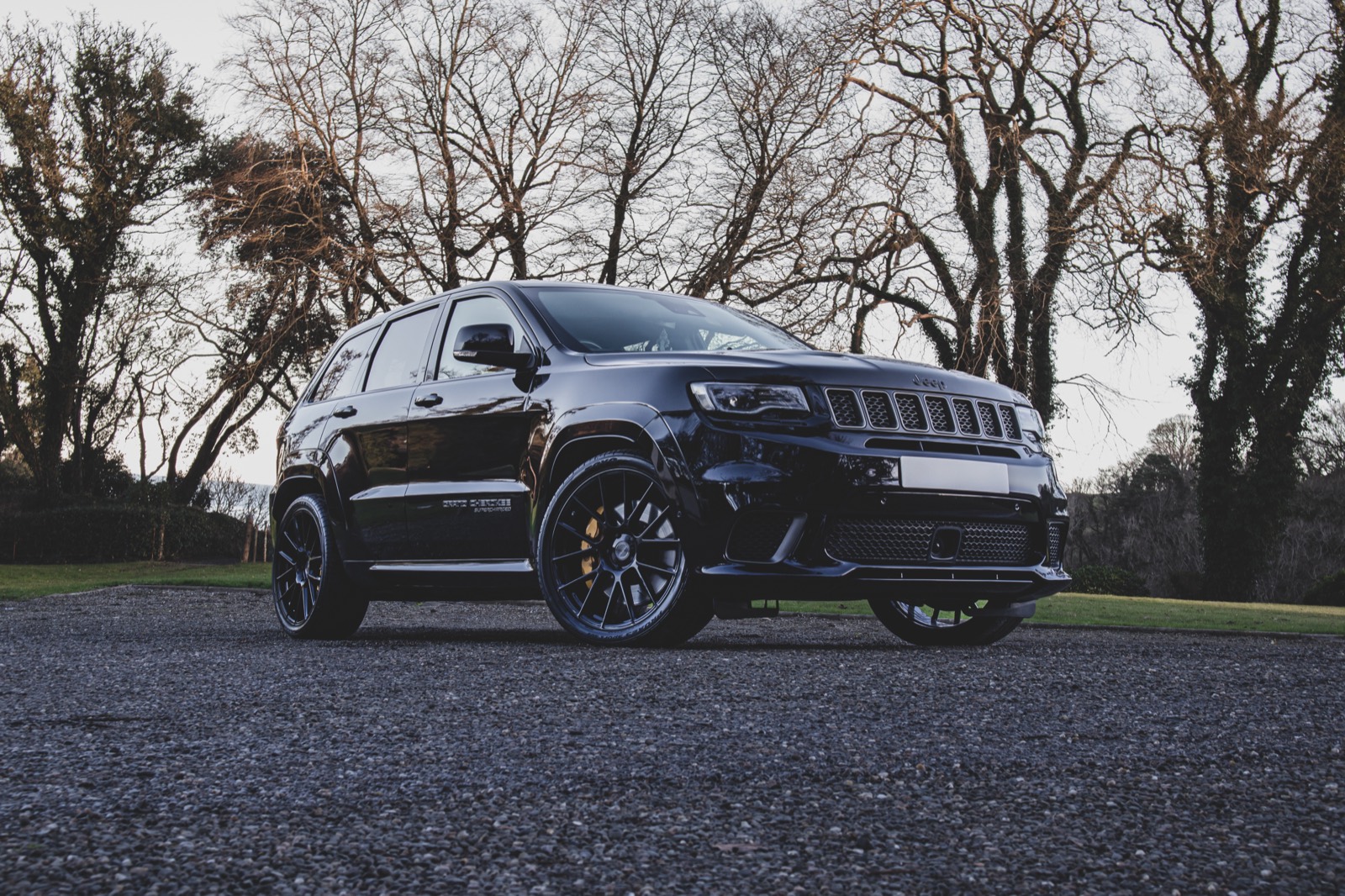 A Jeep Trackhawk detailed by our team
