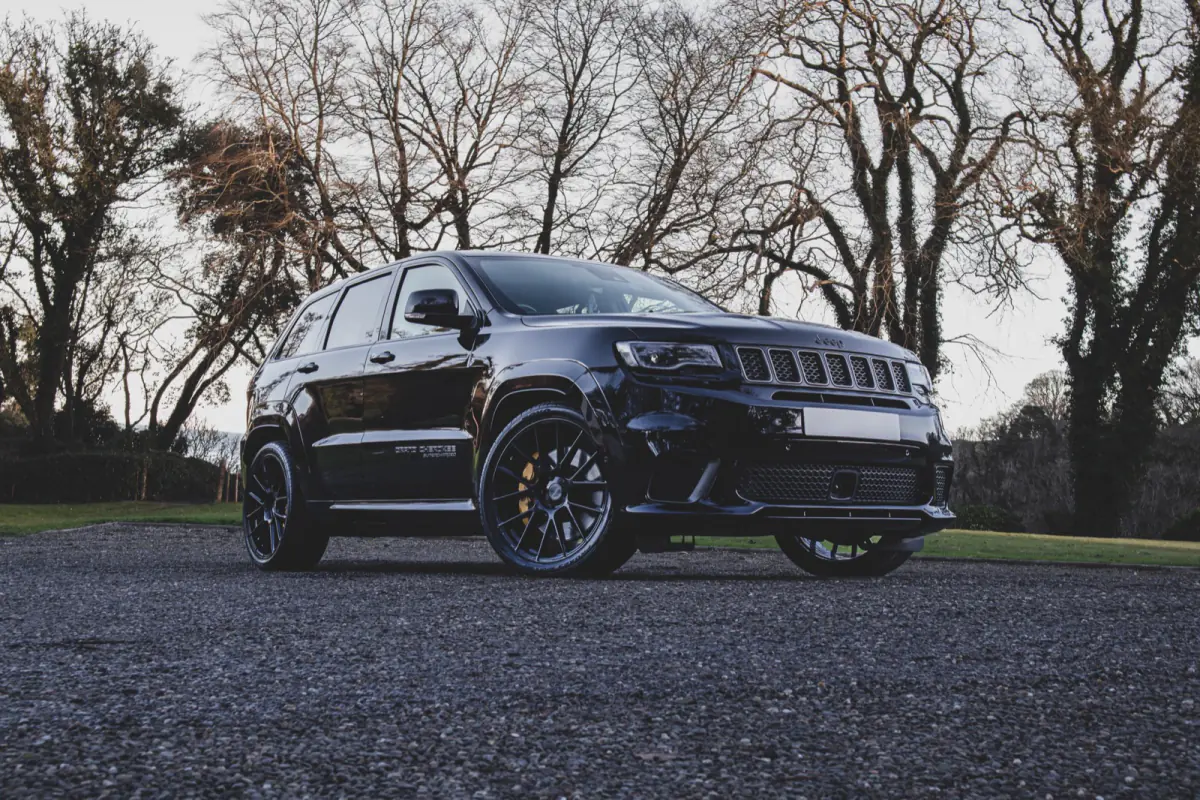 A Jeep Trackhawk detailed by our team